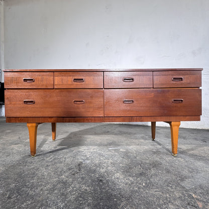 British Teak Sideboard, 1960s