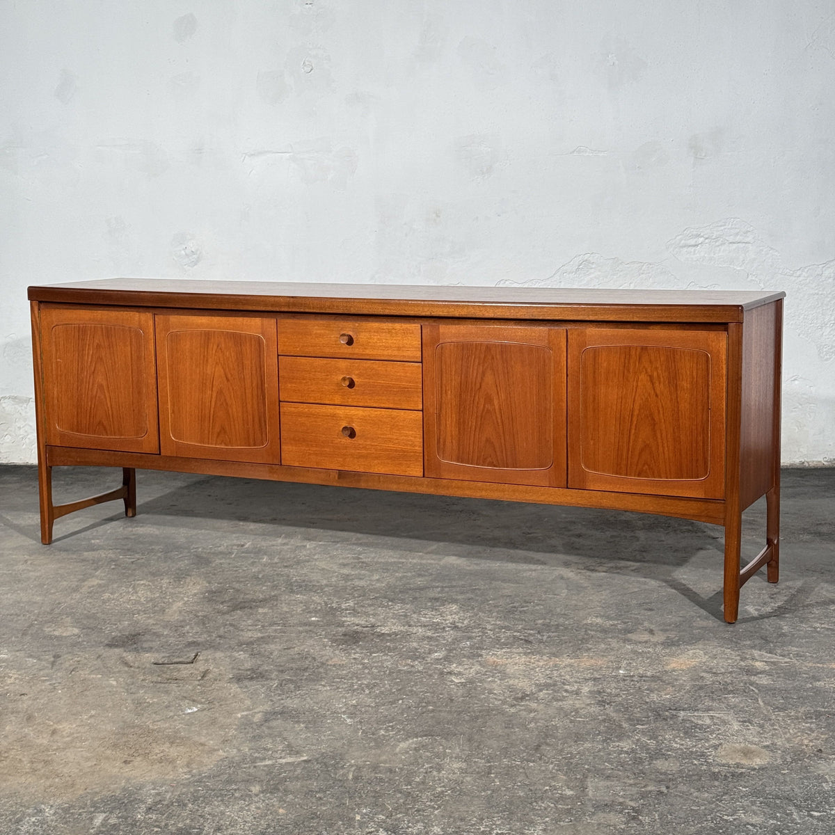 British Teak Sideboard, Attributed to Nathan, 1960s