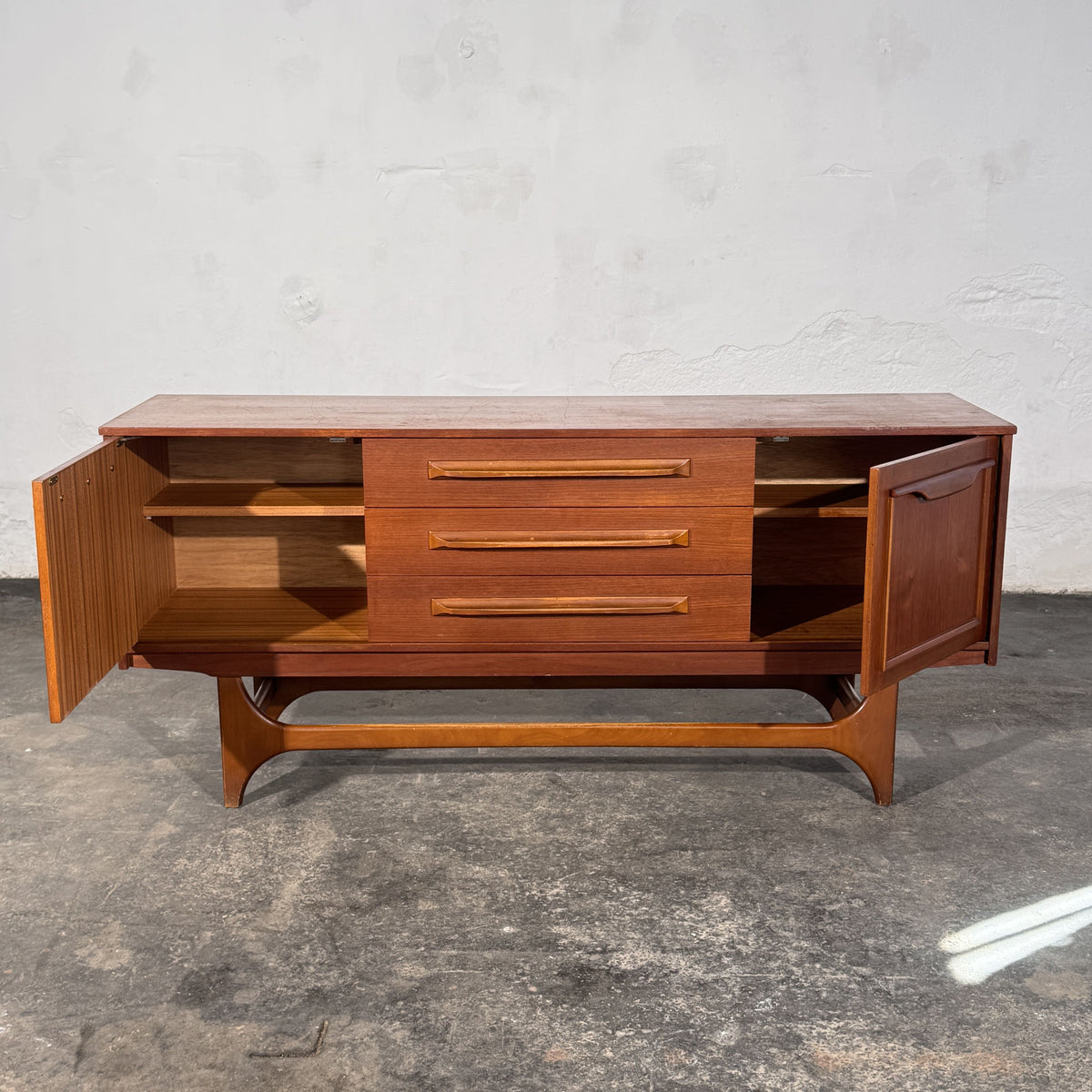 Stonehill "Stateroom" British Teak Sideboard, 1960s