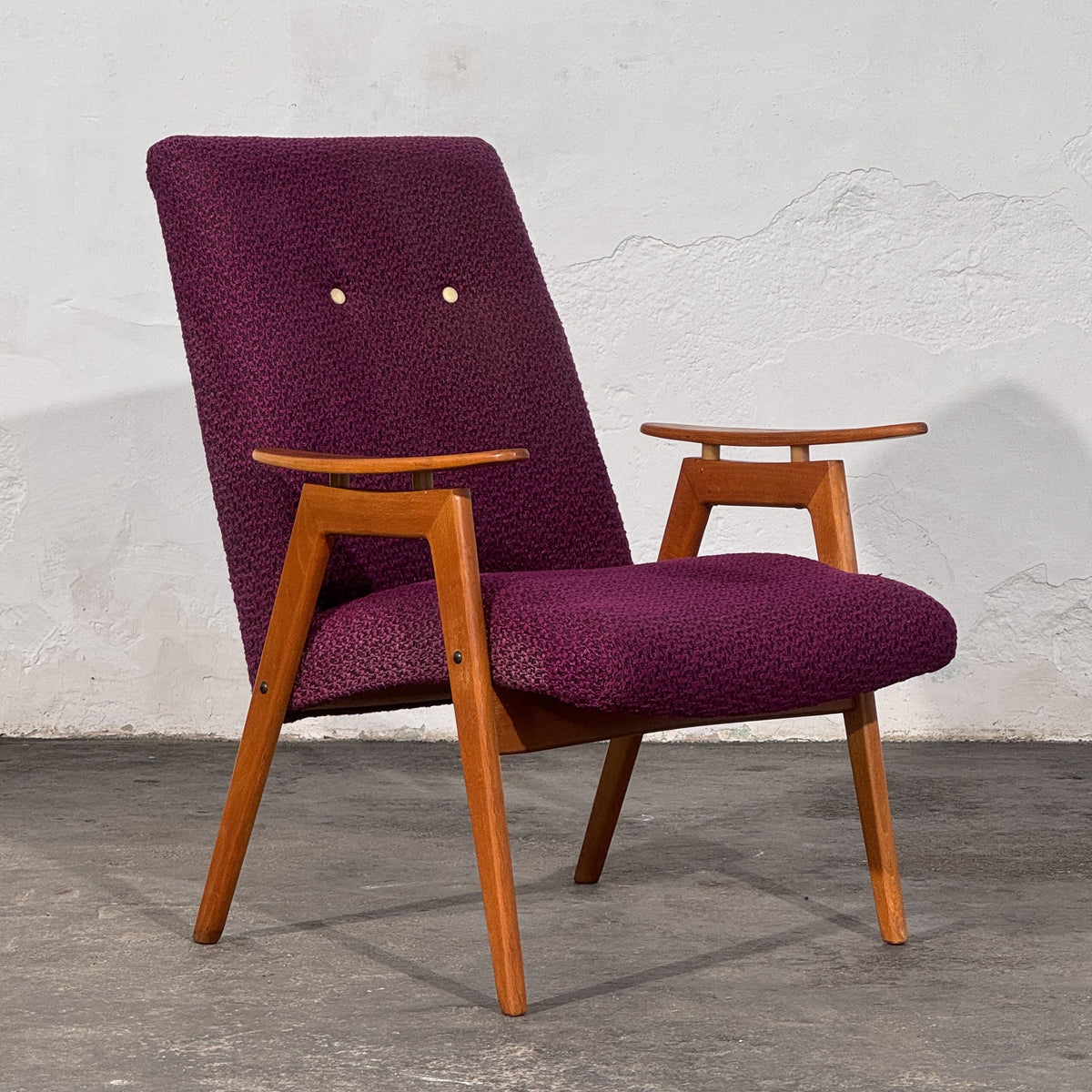 Pair of Armchairs, Attributed to Jaroslav Šmídek, Czechoslovakia, 1960s
