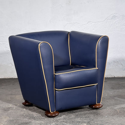 Zelda Faux Leather Club Chairs by Peter Maly for Cor, 1980s