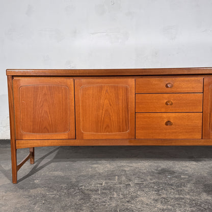 British Teak Sideboard, Attributed to Nathan, 1960s