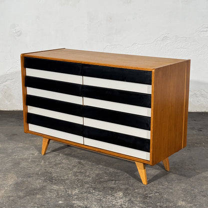 Pair of Jiří Jiroutek U-453 and U-458 Sideboards for Interier Praha, 1960s