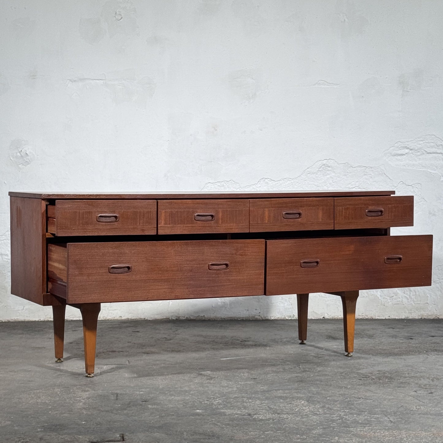 British Teak Sideboard, 1960s