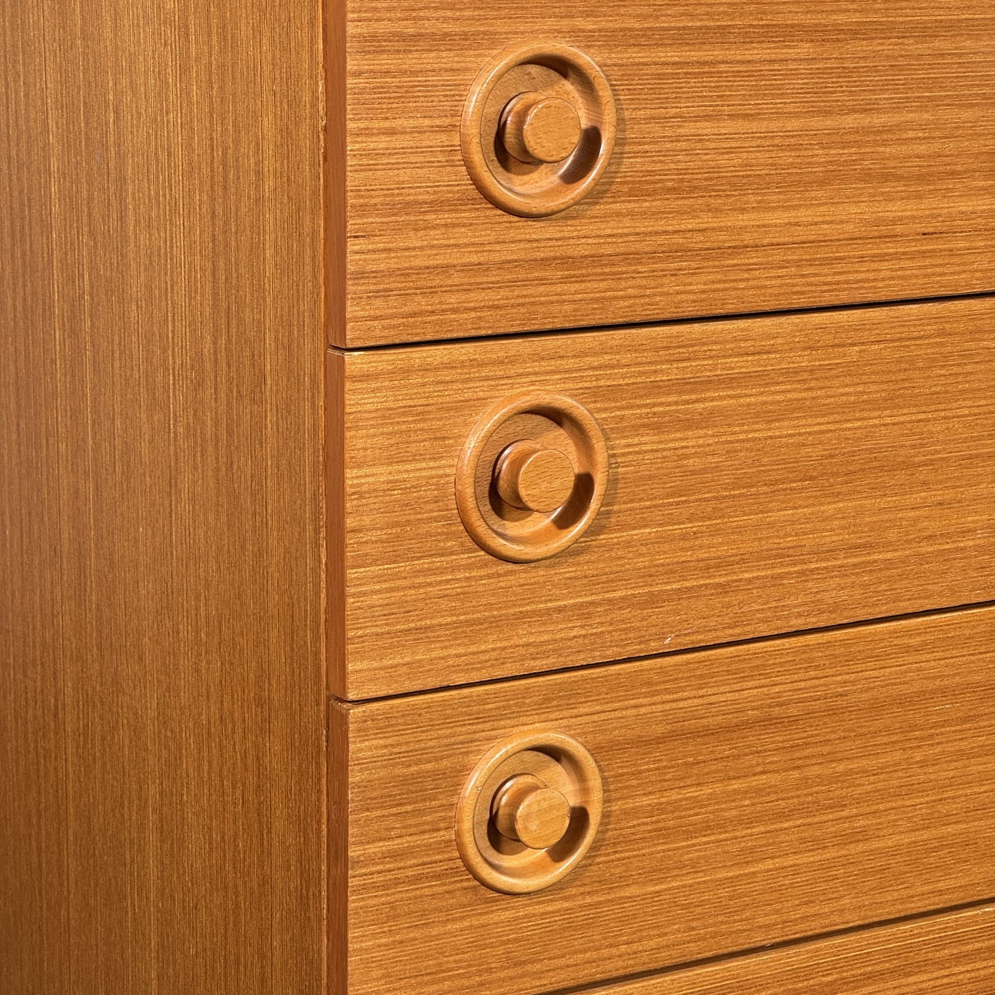 Schreiber Teak Chest of Drawers, 1970s