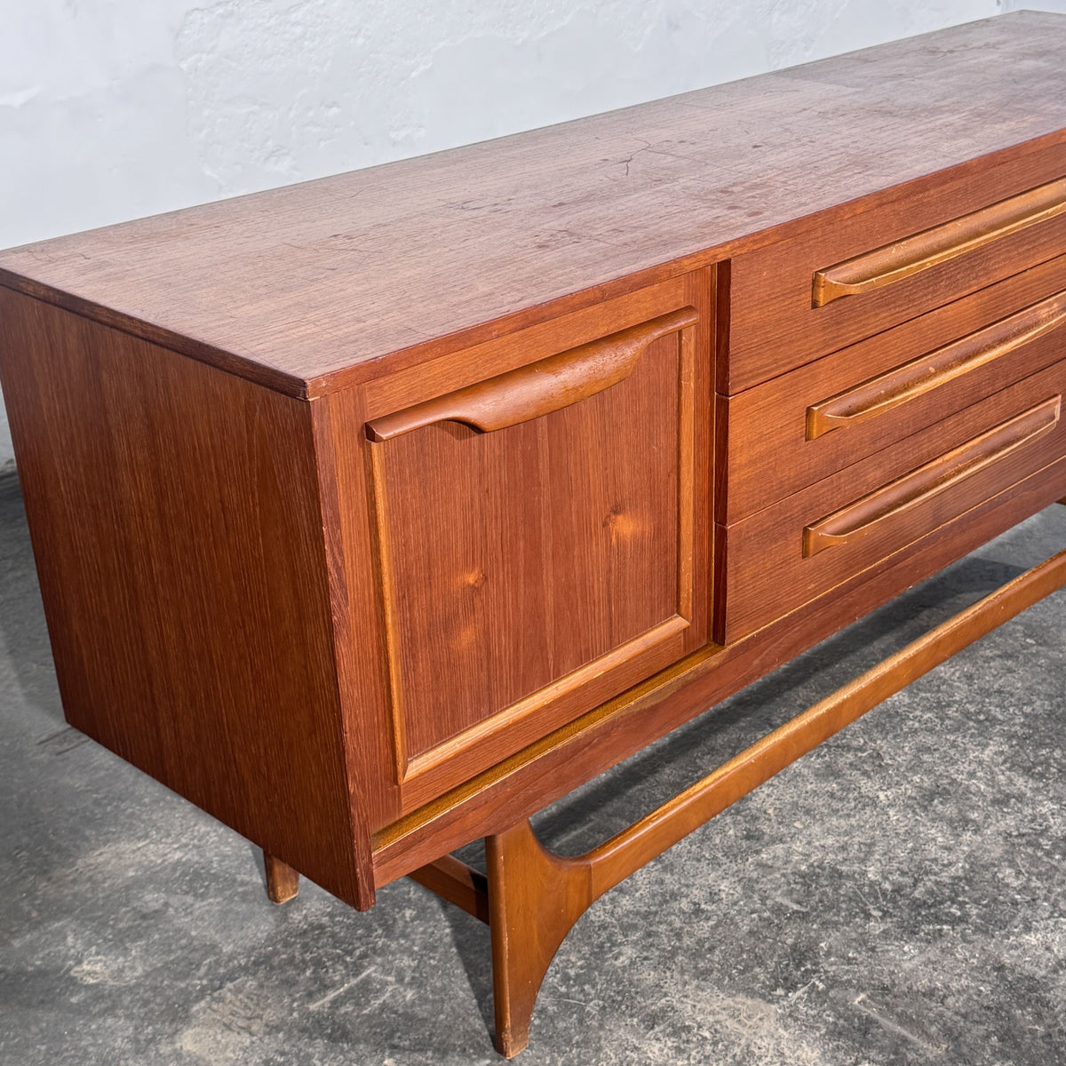 Stonehill "Stateroom" British Teak Sideboard, 1960s
