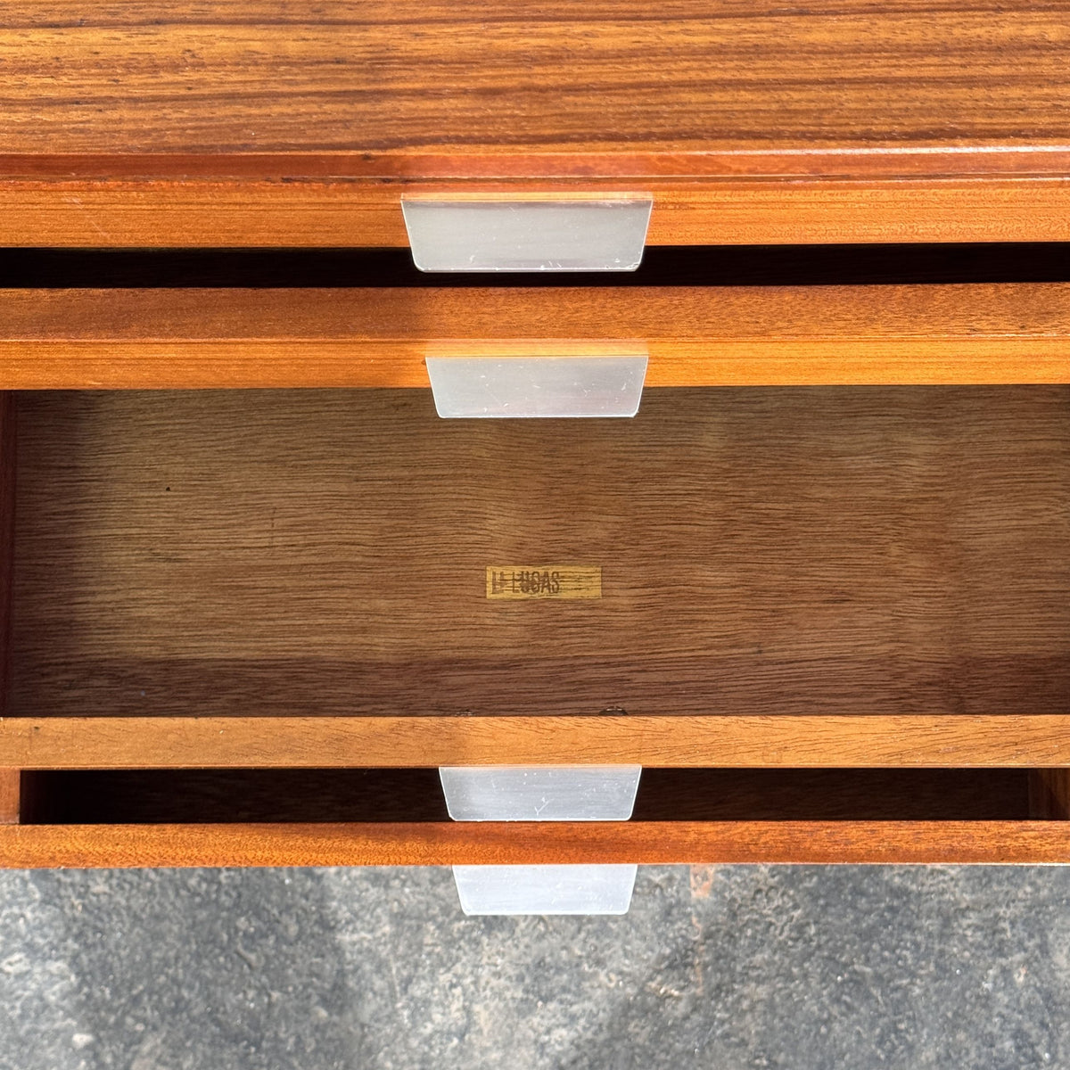 Herbert Berry Writing Desk for Lucas Furniture, 1960s