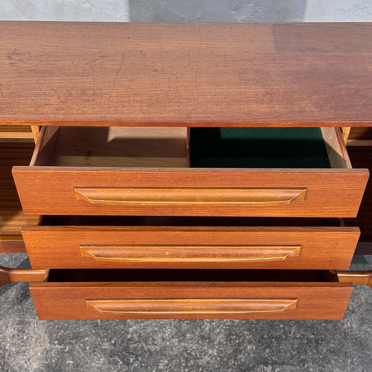 Stonehill "Stateroom" British Teak Sideboard, 1960s