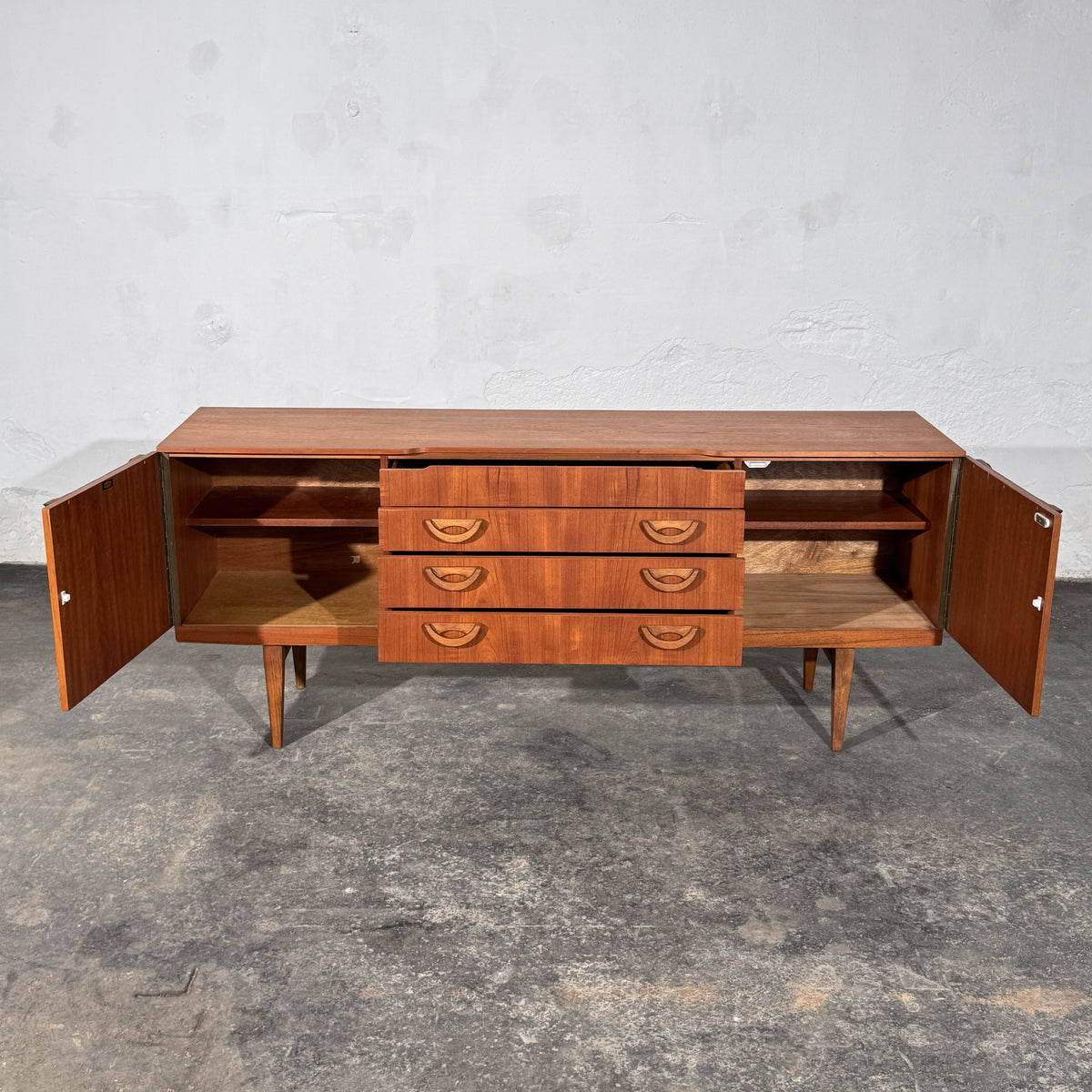 Beautility Teak Sideboard, 1960s