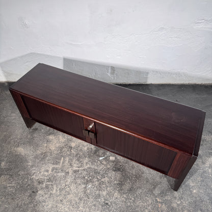 Sculptural Sliding-Door Sideboard / TV Stand, 1990s