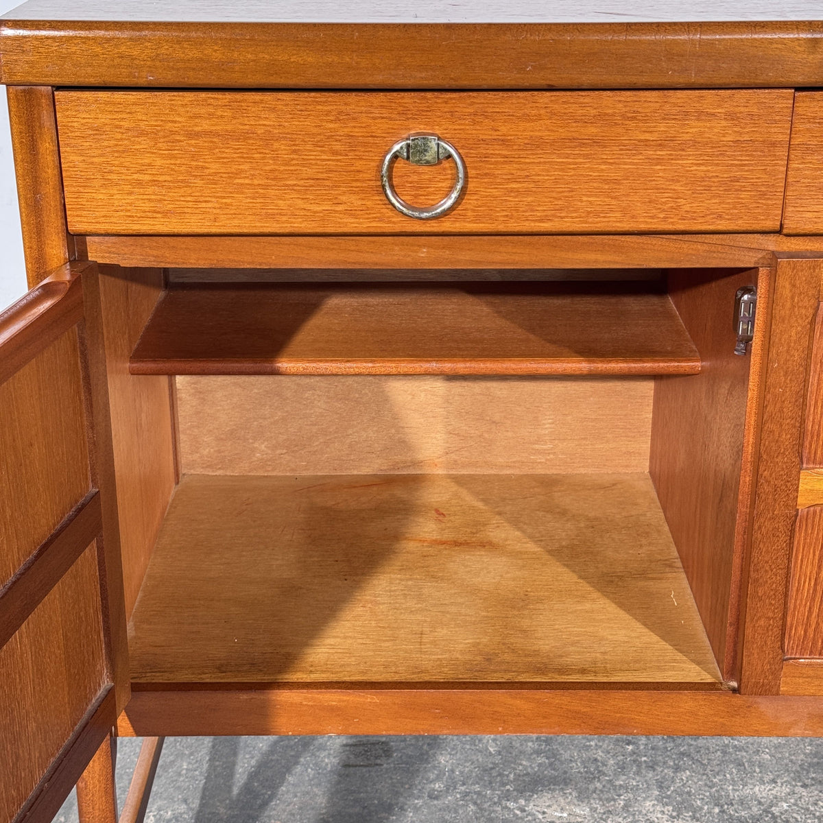 Nathan "Squares" Teak Sideboard, British, 1960s