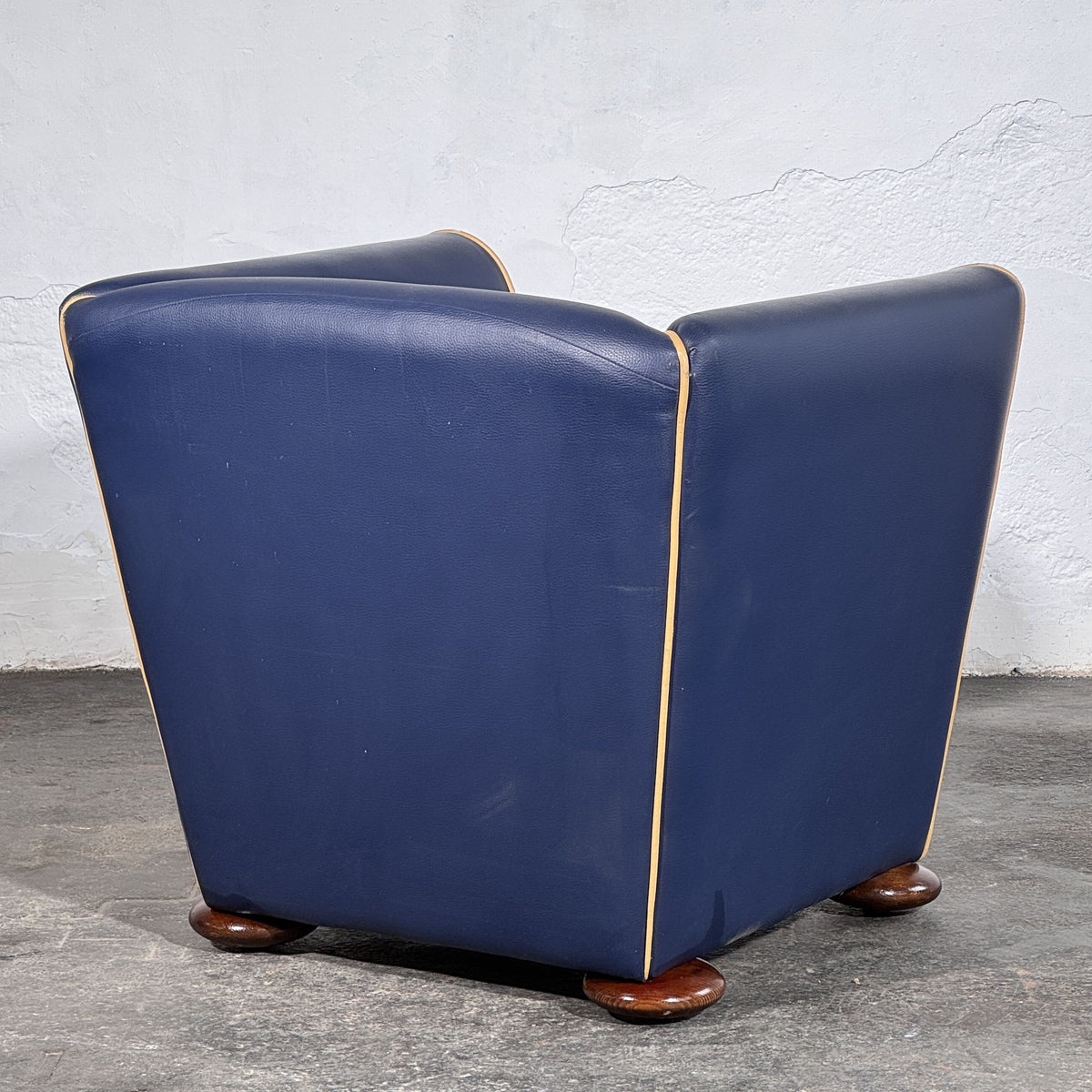 Zelda Faux Leather Club Chairs by Peter Maly for Cor, 1980s