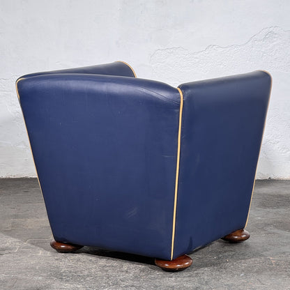 Zelda Faux Leather Club Chairs by Peter Maly for Cor, 1980s