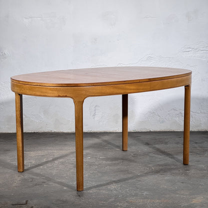 Nathan Extendable Oval Dining Table, 1960s