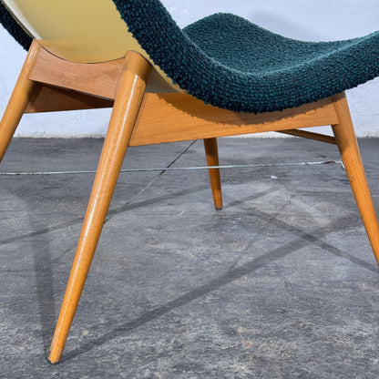 Pair of Lounge Chairs Attributed to Miroslav Navrátil for Český Nábytek, 1959
