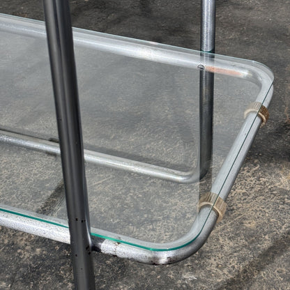 Bauhaus Chrome-Plated B 136 Flower Stand, Attributed to Emile Guillot for Thonet, 1930s