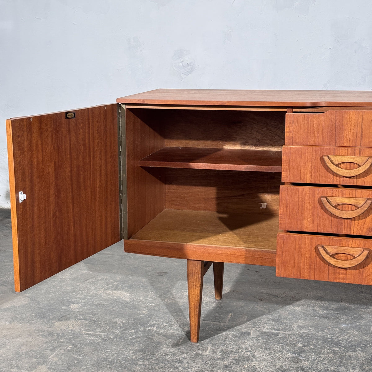 Beautility Teak Sideboard, 1960s