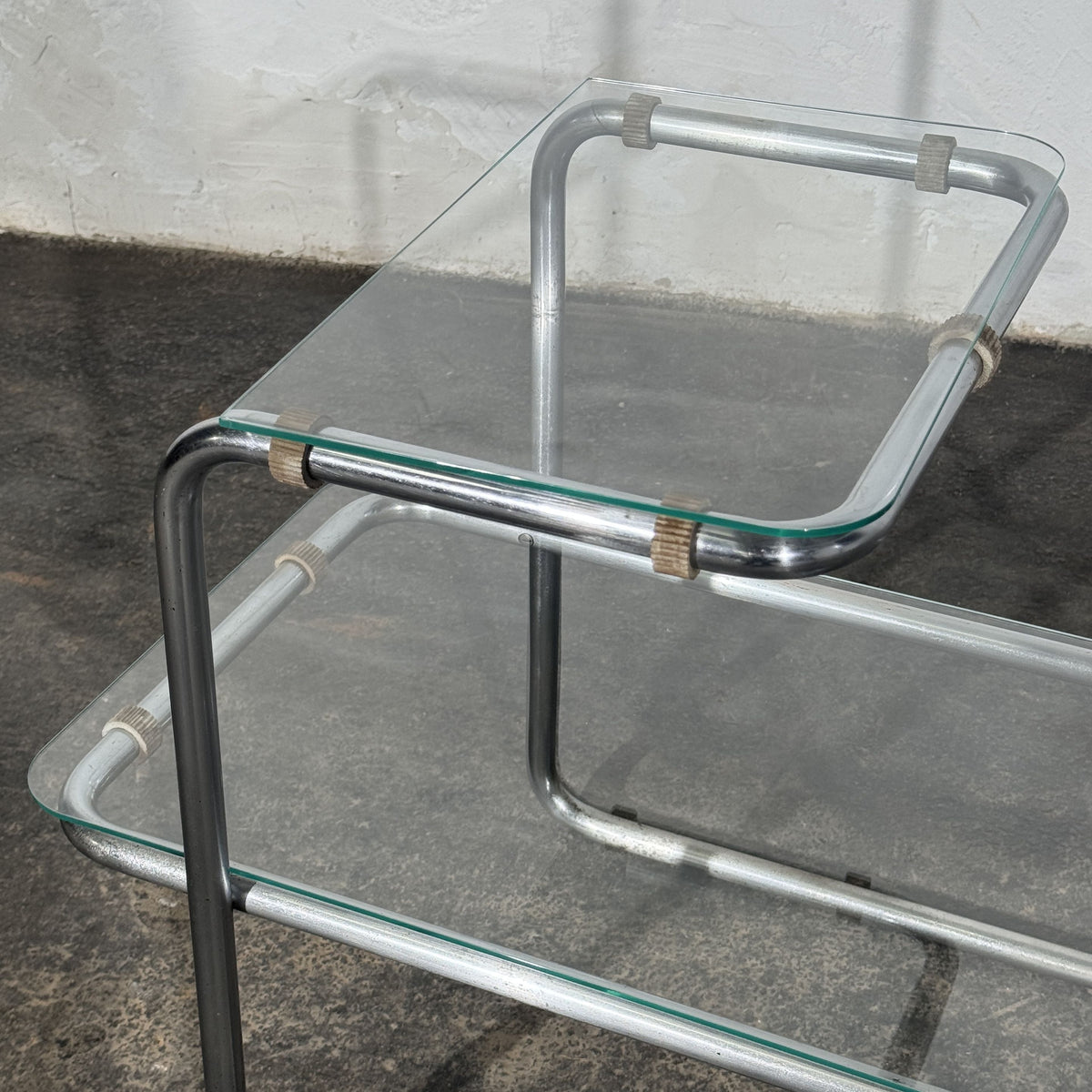 Bauhaus Chrome-Plated B 136 Flower Stand, Attributed to Emile Guillot for Thonet, 1930s