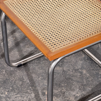 Set of 2 Cesca Style Cantilever Chairs, After Marcel Breuer, Italy, 1960s