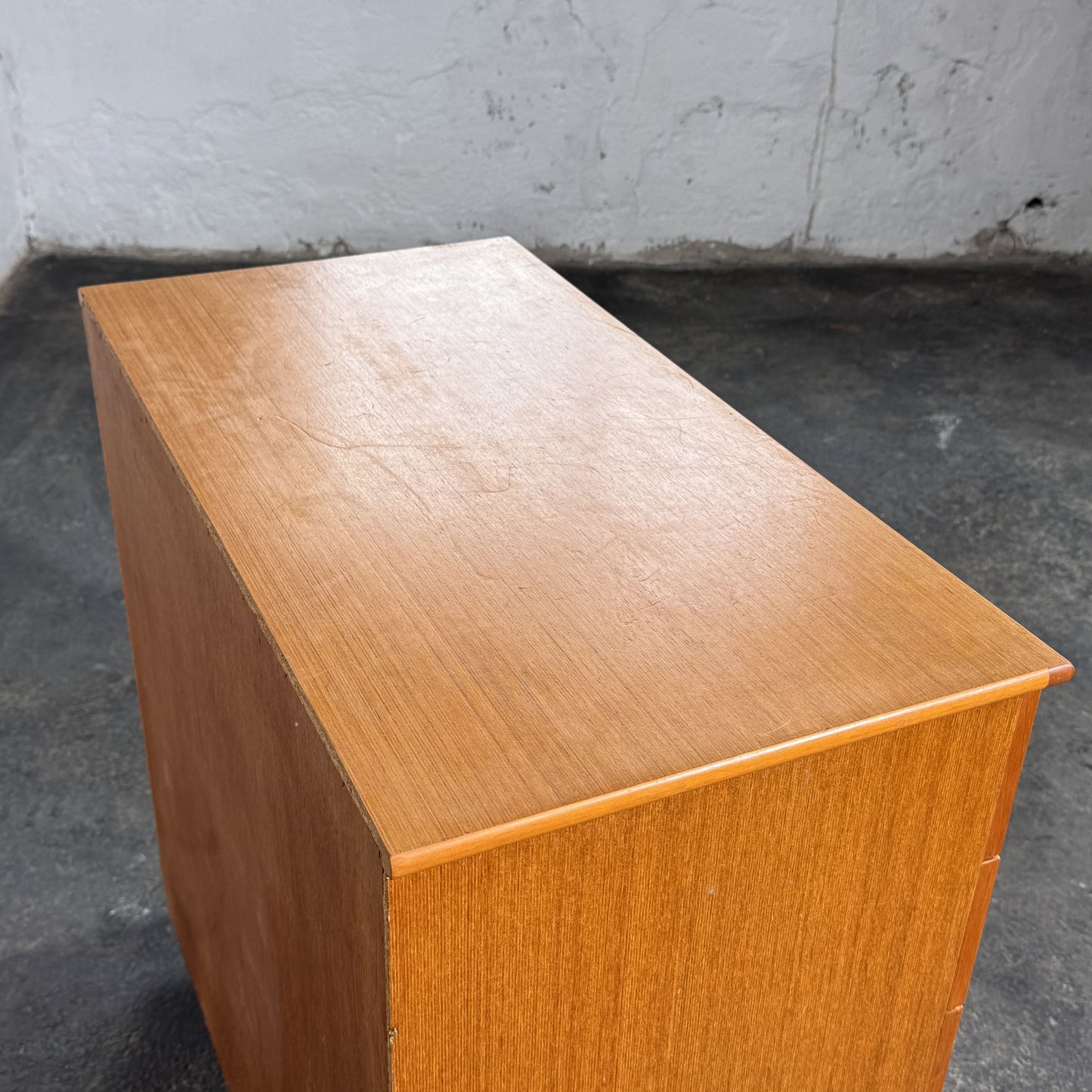 Schreiber Teak Chest of Drawers, 1970s