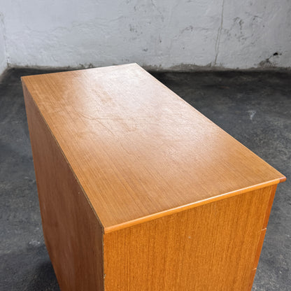 Schreiber Teak Chest of Drawers, 1970s
