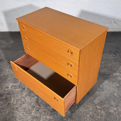 Schreiber Teak Chest of Drawers, 1970s