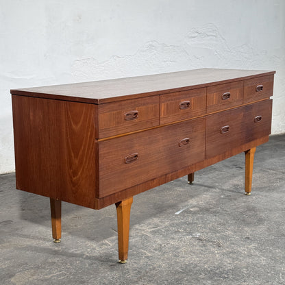 British Teak Sideboard, 1960s