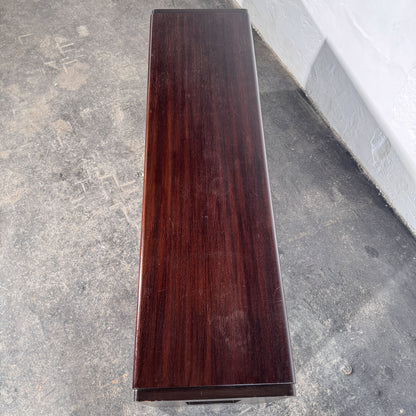 Sculptural Sliding-Door Sideboard / TV Stand, 1990s