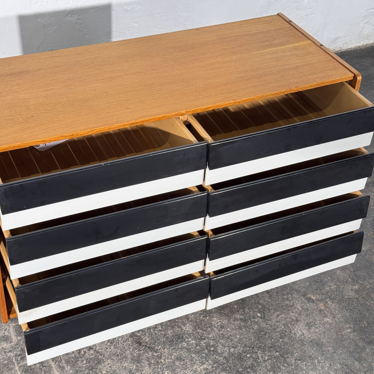 Pair of Jiří Jiroutek U-453 and U-458 Sideboards for Interier Praha, 1960s