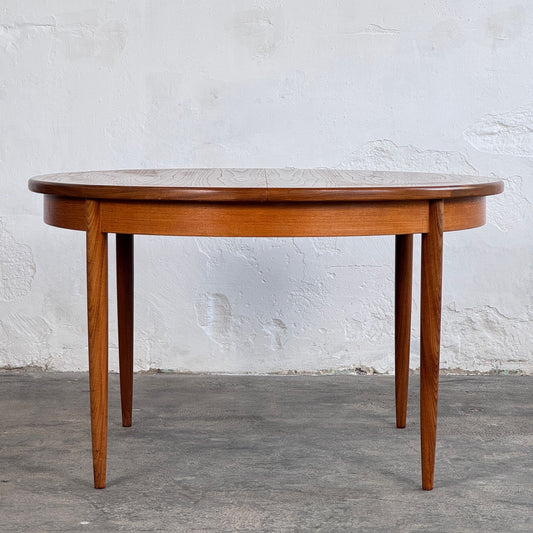 G-Plan Teak Round Extending Dining Table, 1970