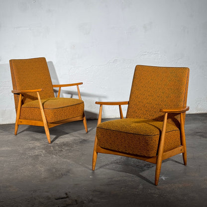 Pair of Hungarian Armchairs, 1960s