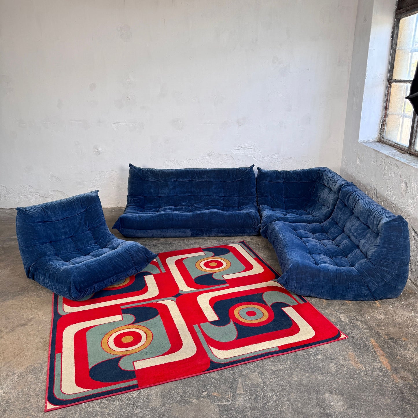 Ligne Roset Togo Complete Set – 1 + 2 + 3 Seater and Corner Unit