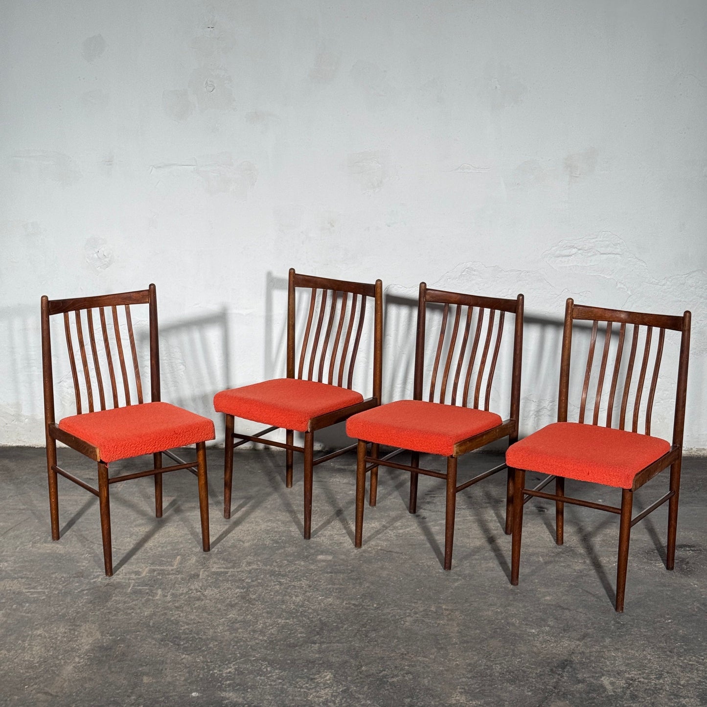 Set of 4 Tatra Nabytok Dining Chairs, 1960s