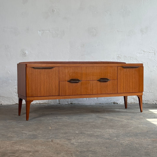 British Remploy Sideboard with Brass Handles, 1960