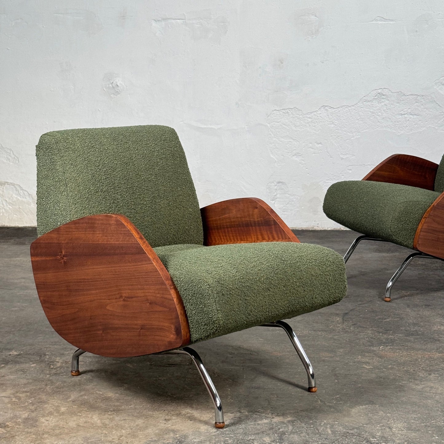 Pair of "Type 360" Armchairs by Janusz Różański, 1960s
