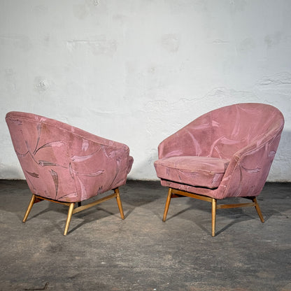 Pair of Judit Armchairs, Hungarian Design, 1960s