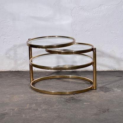 Milo Baughman Brass Coffee Table, 1960s