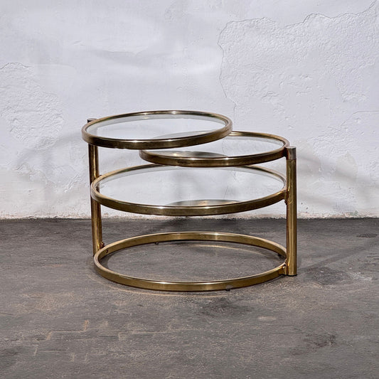 Milo Baughman Brass Coffee Table, 1960s