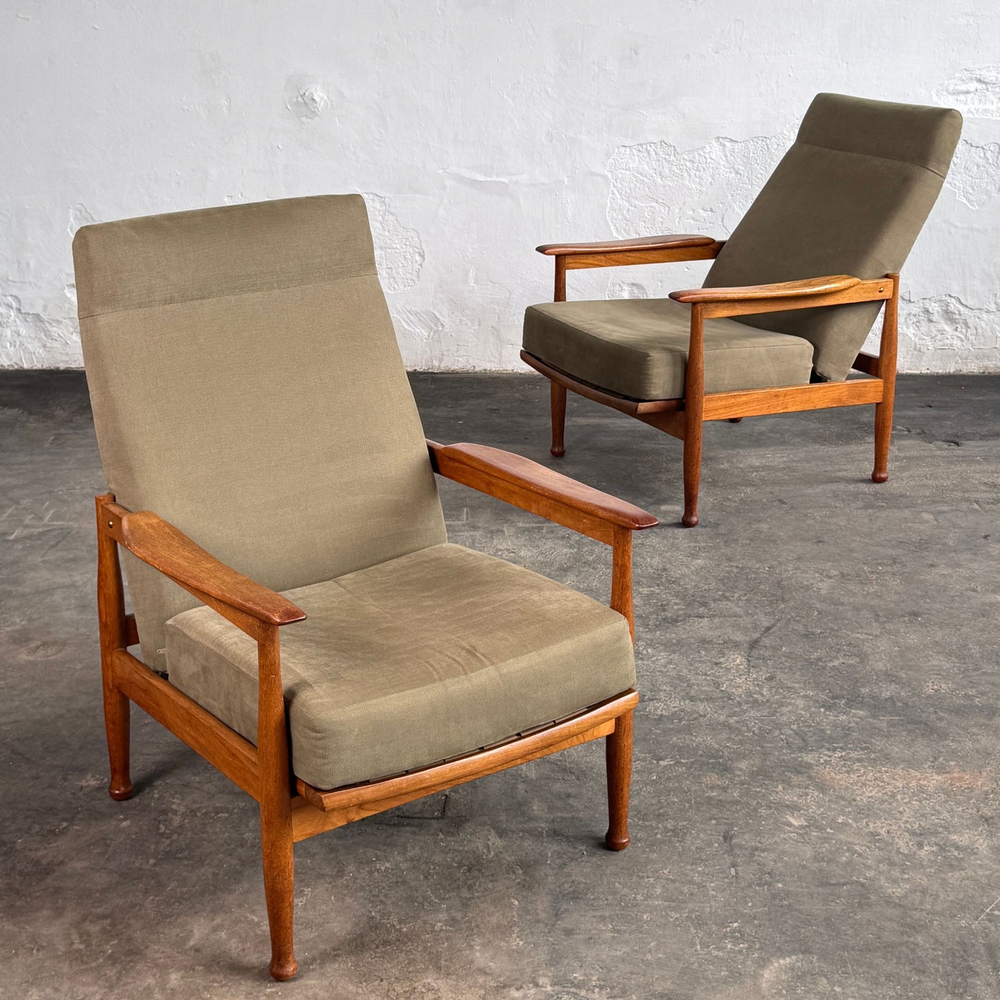 George Fejer "Manhattan" Reclining Lounge Chair by Guy Rogers, 1967/68