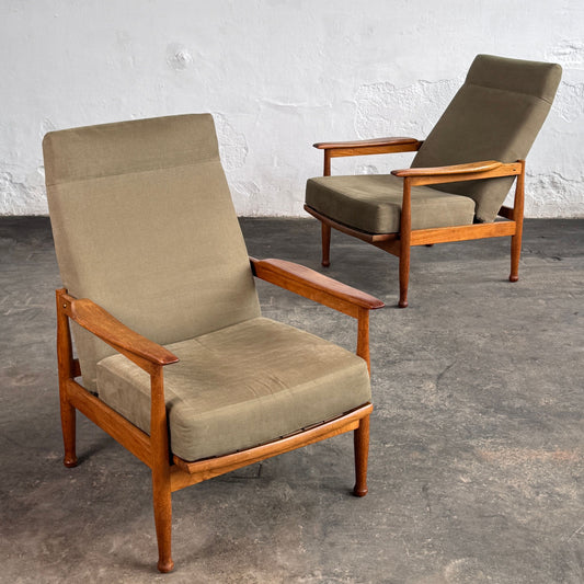 George Fejer "Manhattan" Reclining Lounge Chair by Guy Rogers, 1967/68
