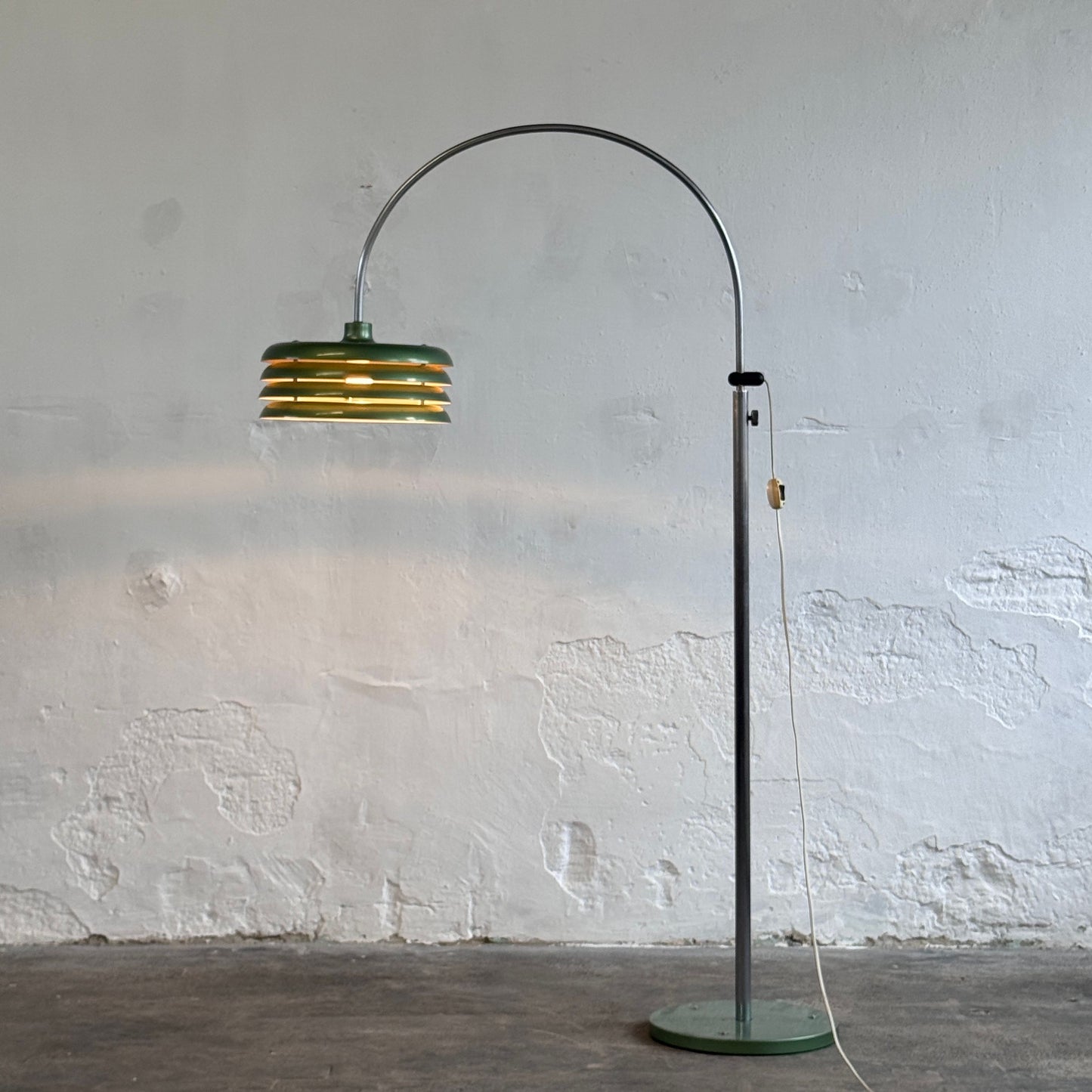Vintage Standing Floor Lamp by Tamás Borsfay, 1970