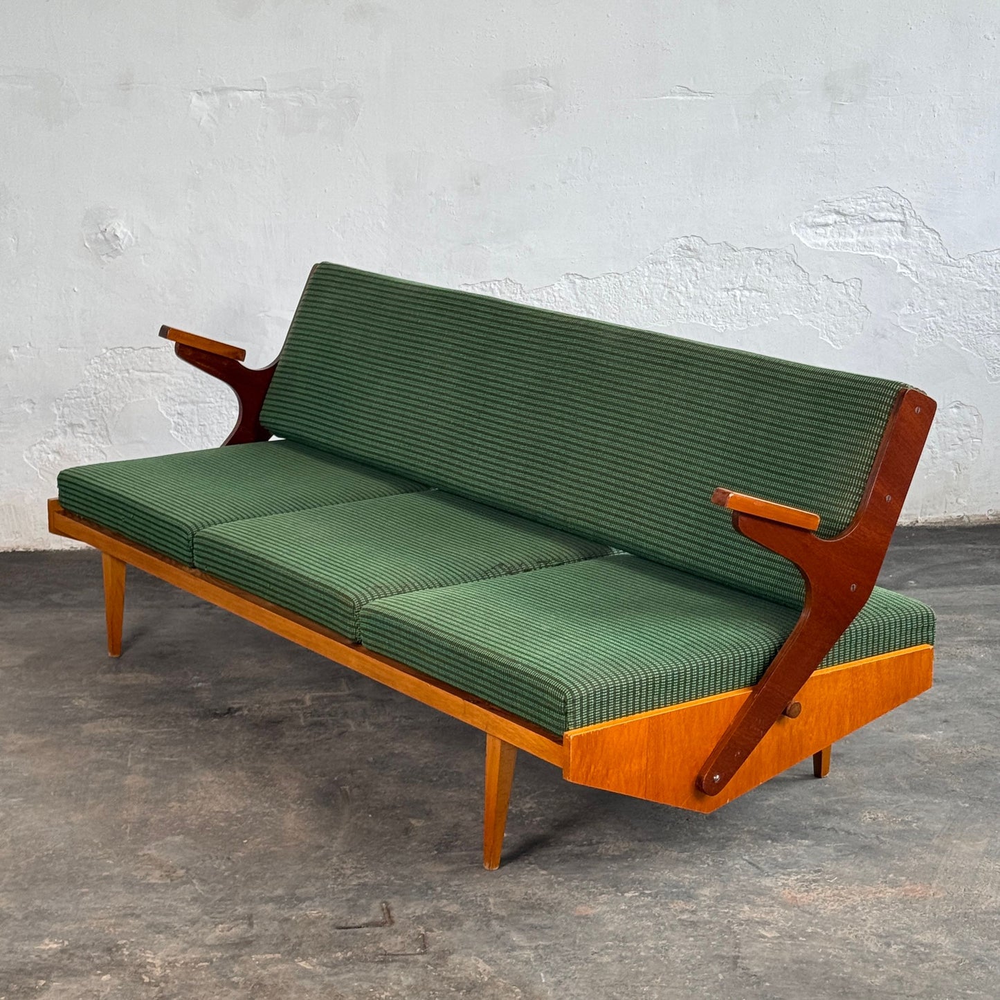 Mid-Century Convertible Sofa by Opp Drevovyroba, 1970s