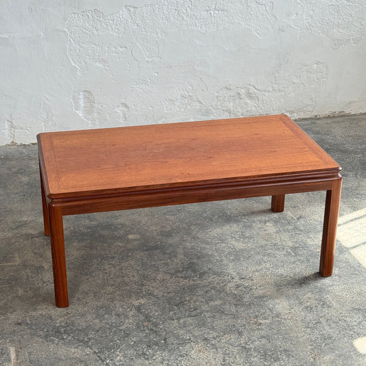 Solid Teak Mid-Century Coffee Table, 1960