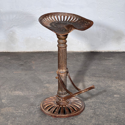 Massey Ferguson Cast Iron Tractor Seat Barstool