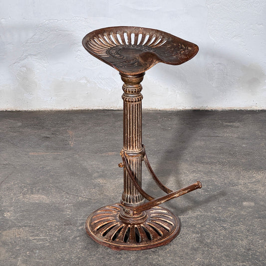 Massey Ferguson Cast Iron Tractor Seat Barstool