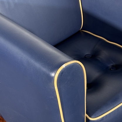 Zelda Faux Leather Club Chairs by Peter Maly for Cor, 1980s