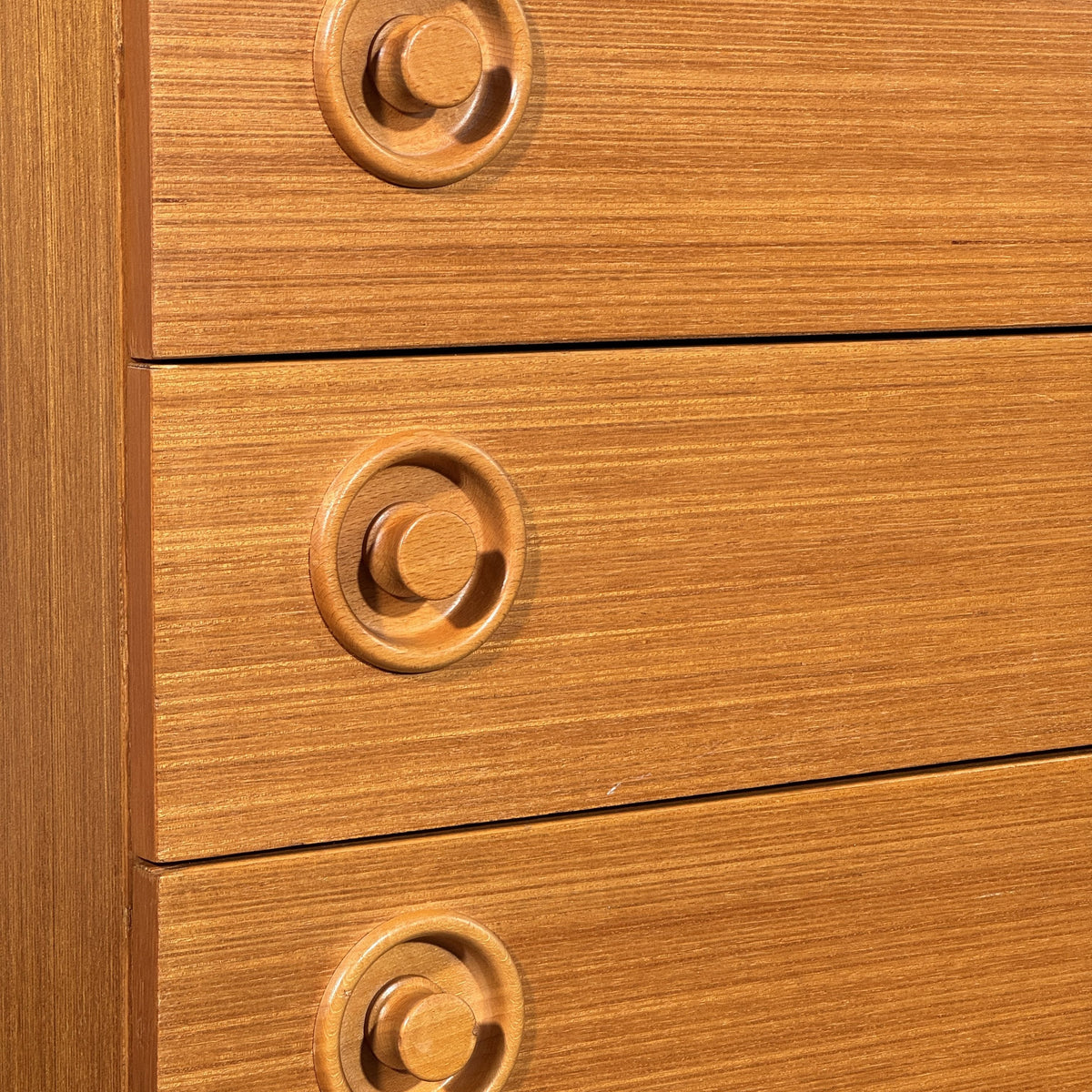 Schreiber Teak Chest of Drawers, 1970s