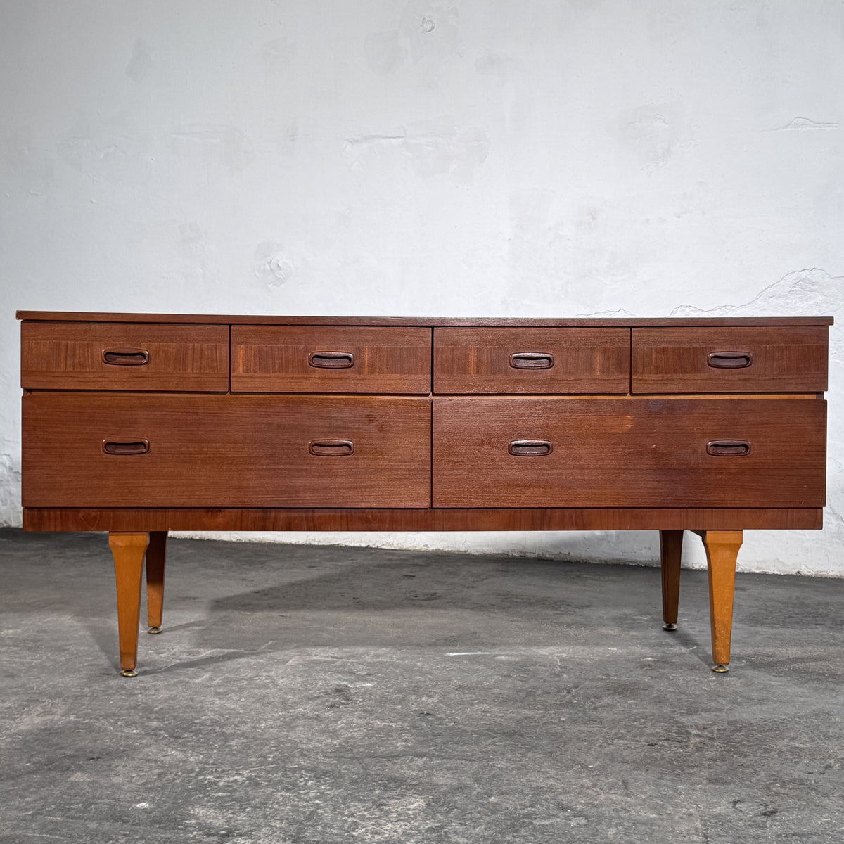 British Teak Sideboard, 1960s