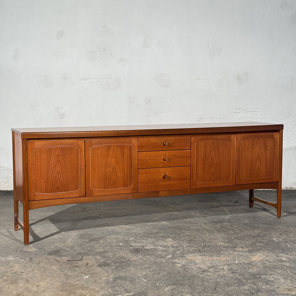 British Teak Sideboard, Attributed to Nathan, 1960s