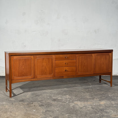 British Teak Sideboard, Attributed to Nathan, 1960s